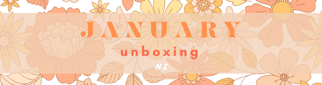 January Unboxing 2024 (NZ)